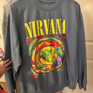 Nirvana Women's multi colored Sweatshirt
